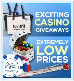 casino promotional giveaway items